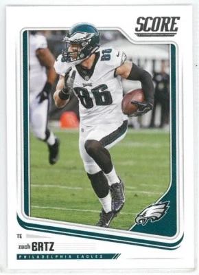 2018 Score Football Cards & Inserts (1-440) - Pick the Cards You Need - Image 1 of 4