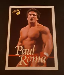 PAUL ROMA WWF WRESTLING TRADING CARD CLASSIC WWE WWF #48 - Picture 1 of 1