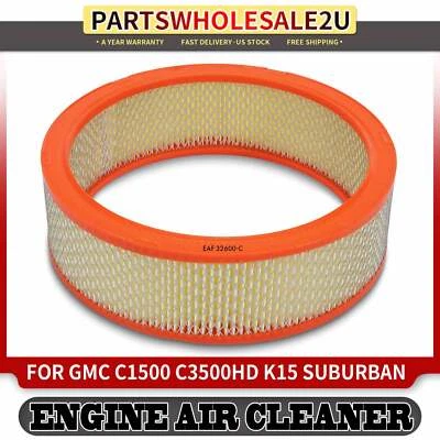 Filtro de ar do motor para Chevy C2500 Suburban Impala Blazer Caprice C10 Malibu Nova - Imagem 1 de 4