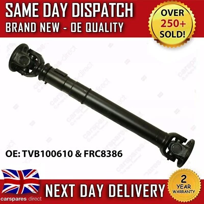 LAND ROVER DEFENDER 90 110 300TDI & TD5 1990-2006 FRONT PROPSHAFT TVB100610 - Image 1 of 4