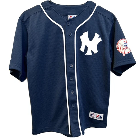 New York Yankees Navy Majestic Robinson Cano 24 youth 10 12 Jersey Cover