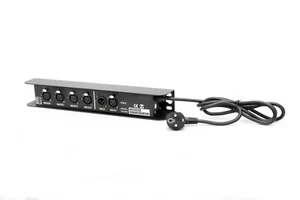 4port DMX Splitter club Stage Light Signal Amplifier 4CH DMX Distributor control - Picture 1 of 3
