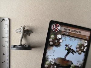 GREEN TOBIMASU ROBOT MINIATURE + ENG CARD /ESCAPE REBELLION/REVOLUTION/EDEN/M369 - Picture 1 of 1