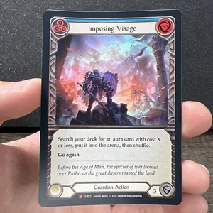 Tarjeta de carne y sangre Imposing Visage Everfest 1ª edición Rainbow Foil EVR022 - Imagen 1 de 4