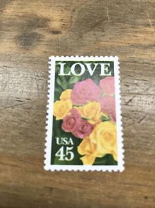 Scott #2379, 1988 45c Love, Roses, stamp MNH - Picture 1 of 1