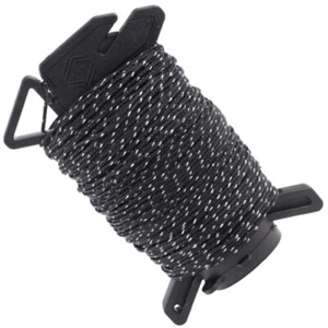 Atwood Rope MFG 125ft Ready Rope Micro Cord Reflective Black Reloadable RRMRS01 - Picture 1 of 1