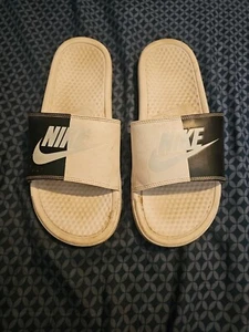 Nike Pool Slides/Slippers Mens sz 10 Some Wear And Stains. - Picture 1 of 3