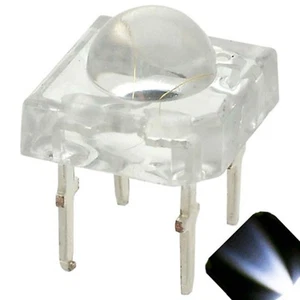 20 x LED a cupola 5 mm superflusso freddo chiaro bianco piranha luci auto super flusso - Foto 1 di 2