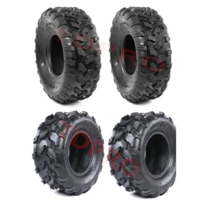 Set of 4 ATV Tires 19x7-8 19x7x8 18x9.50-8 18x9.5-8 For Go Kart Golf Cart Quad - Picture 1 of 12