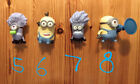 (4 Item Lot) McDonald's HAPPY MEAL TOYS Despicable Me 2 2013 #5, #6, #7, #8 Lot