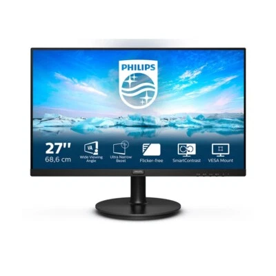 Philips V-Line 271V8LA/39 27" Full HD Monitor Hdmi Built In Speakers - Image 1 of 4