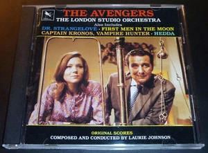 "THE AVENGERS" Laurie Johnson Score (CD 1980) Dr. Strangelove/Hedda GREAT SHAPE - Picture 1 of 2