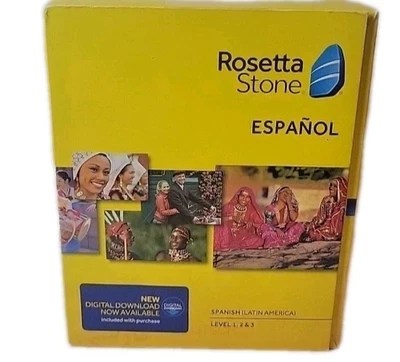 Rosetta Stone: Spanish/Espanol/Latin America Level 1-3 Set CD-ROM, NO HEADPHONES - Image 1 of 4