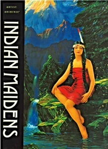 "INDIAN MAIDENS" ~(2001 / FIRST EDITION)~ ** 14 SEXY PIN-UP / ART PRINTS **#68 - Picture 1 of 16