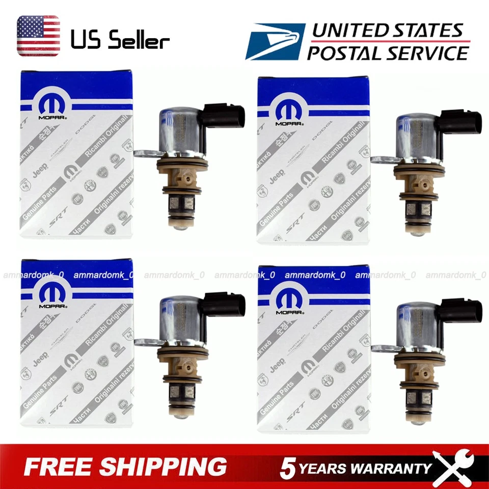 4pcs OEM 53022298AA Engine Multiple Displacement Solenoid For Dodge Ram 1500 5.7 - Image 1 of 4