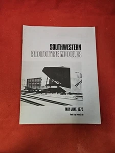 Southwestern Prototype Modeler 1975 mayo junio ATSF arado de cuña serie 2060 equipaje - Imagen 1 de 8