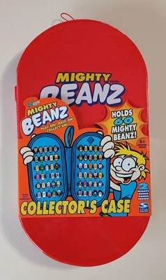RARE VINTAGE BRAND NEW 2003 MIGHTY BEANZ SERIES 1 OFFICIAL RED COLLECTOR’S CASE - Image 1 of 4