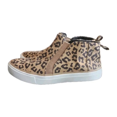 Tom's "Bryce" Mujer 9 Zapatillas altas Zapato Leopardo Informal Exterior Ropa de otoño Foto 1 de 4