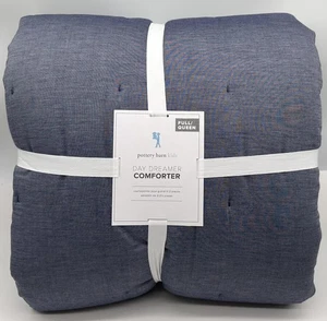 Piumone Pottery Barn Kids Day Dreamer COMPLETO / QUEEN ~ blu navy - Foto 1 di 2