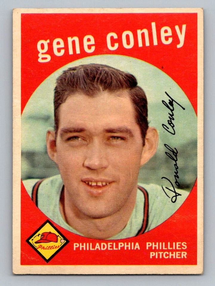 1959 Topps Baseball Singles - Elige una tarjeta grado medio Foto 1 de 1