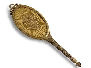 Stunning Vintage Art Deco Goddess Hair Brush - Picture 1 of 9