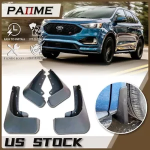 Mud Flaps For 2019 2020 2021 2022 Ford Edge 7T4Z-16A550-A Splash Mud Guards - Picture 1 of 8