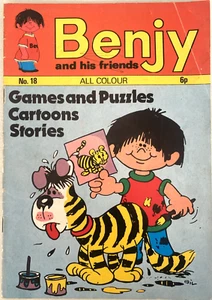 BENJI & FRIENDS NUMBER 18. TOP SELLERS LTD. 1970'S?. SCARCE. VG+. - Picture 1 of 8