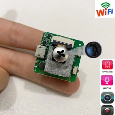 1080P WIFI HD Wireless micro silvery screw camera secure Video mini recorder - Bild 1 von 4