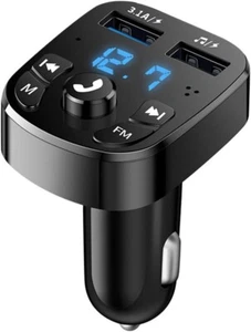 Bluetooth Fm Transmitter Auto Bluetooth Adapter USB Schnellladegerät Lkw F229 - Bild 1 von 8