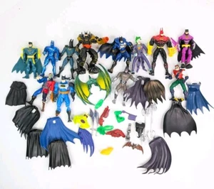 Lot of Vintage Kenner Batman Action Figures - Legends Knight Force Ninjas Cape - Picture 1 of 9