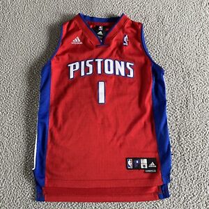 Adidas NBA Detroit Pistons Chauncey Billups #1 Jersey Size Youth Medium +2