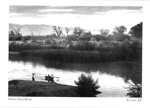 Postal Santa Cruz River Tucson Arizona - Imagen 1 de 4