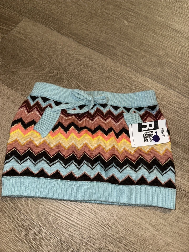 Missoni for Target 20 Aniversario Bebé Niña Tejido Suéter Falda - 12m - Chevron Foto 1 de 3