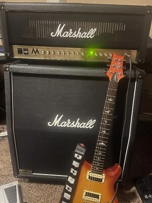 Marshall (1960A) 300 W 4x12"" Angled Extension Cabinet - Image 1 of 2