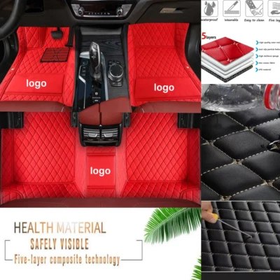For Mercedes-Benz Maybach All Models Car Floor Mats Waterproof Custom Carpets Foto 1 de 4