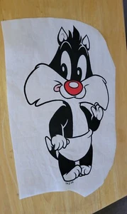 12" BABY LOONEY TUNES BABY Sylvester TELA PERSONAJE Apliques Plancha  - Imagen 1 de 1