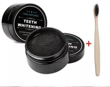 carbone attivo sbiancante denti sbiancamento 100% dentifricio naturale