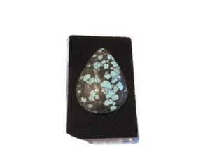 Türkis Natur Tibet Cabochon 35,2x25,4 mm 26,5 ct. Nr. U28401 - Bild 1 von 1