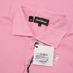 Paul Stuart by Fedeli NWD Casual Button Down Shirt Size M in Pink Cotton Blend - Picture 1 of 10