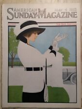 4 mai 1913 American Sunday Magazine M. Wilson Craig peinture art publicité Coca-Cola