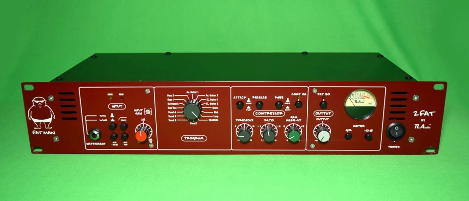 TL Audio Fatman 2 Fat Valve Compressor & Mic Pre Amp - FREE POSTAGE! - Image 1 of 4