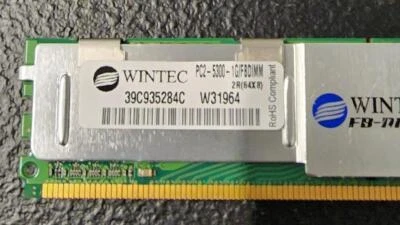 Wintec 39C935284C PC2-5300-1G/FBDIMM Memory Module - Image 1 of 3