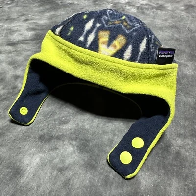 Chapéu de inverno Patagonia bebê lã 0-3 meses - Imagem 1 de 3