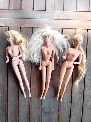 3 Barbie Mattel 1966/76 Holliwood Hair - Usato. - Immagine 1 di 4