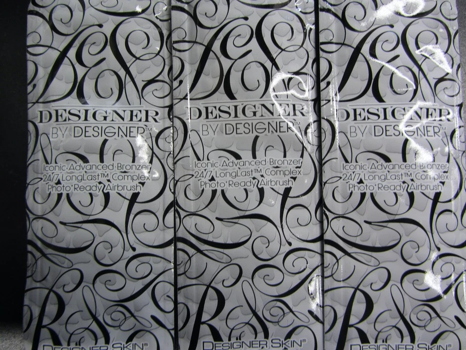 5 PAQUETES DISEÑADOR PIEL DISEÑADOR POR DISEÑADOR AVANZADO BRONCEADOR LOCIÓN BRONCEADORA Foto 1 de 1