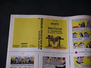 JOURNAL DE SPIROU N°1325 + MINI RÉCIT 181 TIM ET TOM MONTS ET MERVEILLES - Picture 1 of 2