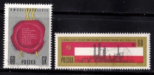 Polen Briefmarken #1317 & 1318, gebraucht - KOSTENLOSER VERSAND!! - Bild 1 von 1