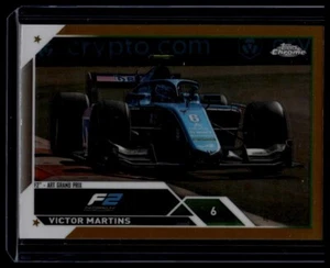 2023 Topps Chrome Formula 1 #131 Victor Martins Gold Refractor #/50 - Picture 1 of 2