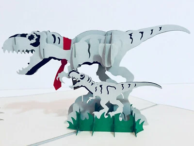 Pack de 4 TARJETAS POP ORIGAMI 3D tarjetas de felicitación emergentes para cualquier ocasión hechas a mano Foto 1 de 4