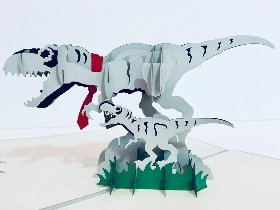 Pack de 4 TARJETAS POP ORIGAMI 3D tarjetas de felicitación emergentes para cualquier ocasión hechas a mano Foto 1 de 4